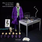 Us Stock The Dark Knight Joker Action Figure Doll 1 6 Model Statue Ornament Toy