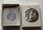 Vtg Wendell August Forge Aluminum Christmas Tree Ornament In Original Box  1993