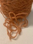 Cone Spool Novelty  3 Soft Alpaca Wool Yarn W nylon 11 0oz 312gr 5084 Orange A
