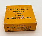 Vintage Crazy-daisy Winder By Ralph C  Springer Co  For Finer Handweaving W  Box