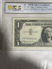 1957b  1 Silver Certificate     Pcgs 67 Ppq     Superb Gem Unc