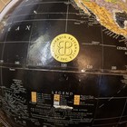 Vintage 1960s Replogle 12    Starlight Black Ocean Globe Encyclopaedia Britannica