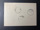 1947 Registered Germany Lithuania Postcard Cover Munich Local Use 2