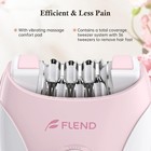 Epilator  Epilators Hair Removal For Women - 2-speed Epilator With 36 Tweezer