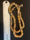 Vintage Glass Beads Necklace  b596  African Trade Beads - Powder Glass