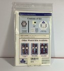 Vtg Sudberry House Quilt Watch Kit  1010 Machine Cross Stitch Embroidery Pics