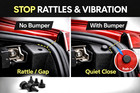 3 16  Rubber Bumper Stop 7 16  Od X 3 16  Height Push-in Panel Auto 15 Pack