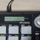 Akai Professional Mpc500 Sampler   Sequencer Backlit Display Memory Card Slot
