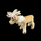Vintage Steiff Renny Reindeer Plush Only Name Tag 6 5    Germany Mcm As Is