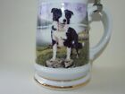 A  Davenport Porcelain Tankard  the Protector    border Collie 