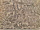 Sebastian Munster 16th Cent Engraved  Map Of Cairo Egypt Cosmographia