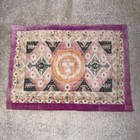 Vintage Harvard University Cigar Box Tobacco Felt  9   x 6     Mauve Border  New 