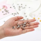 10 30 50pcs Locking Pin Backs Metal Keepers Clasp For Enamel Brooch Badges