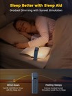 14 Led Sleep Aid Reading Book Light 3 Colors 5 Brightness 90 Hrs Timer