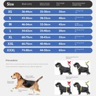 Dog Anxiety Vest Dog Chest Back Clothing Comfort Anti-anxiety Pet Calming Shirt 