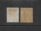 Palestine 1922 5 Mils Second London Ovpt In Yellow Ochre Plus Orange Normal Both