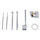 1 16 Metal Decorative Upgraded Parts For Rc Tank M1a2 Abrams 3918 Tanks Model