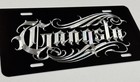 Custom Personalized Name     reflective Diamond Etched License Plate Front Car Tag