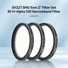 Svbnoy Sv227 Sii   H-alpha   Oiii 5nm 2  Narrowband Ccd Filter For Deep Space