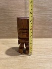Cool Old Vintage Sacred Hawaiian  milo Wood  tiki Idol Hawaii Luau Party 5 5    Bs3