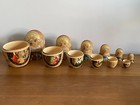 Russian Matryoshka Nesting Dolls 6-piece Set Hand Painted Fairy Tale Theme
