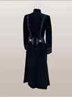 Women Native American Western Suede Leather Long Wedding Dress Powwow Regalia