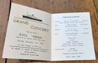 Cunard White Star Grand Concert Programme On The Rms Media For December 11  1947