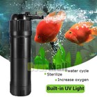 Submersible 18w Uv Sterilizer Filter Clarifier 800l h Pump For Aquarium Pond