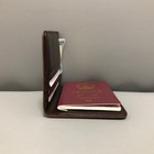 Genuine Leather Passport Holder Travel Wallet Rfid Blocking Card Cover Protector
