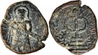Splendid Portrait Of Abd Al Malik Standing Caliph Mint Amman Type Umayyad Coin