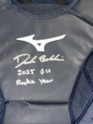 Drake Baldwin Braves Auto Signed 2025 Game Used Catchers Gear Beckett Witness   