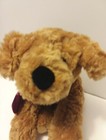 Russ Berrie Brown Dog 12  Plush Stuffed Animal Felt Scarf Toastin  259
