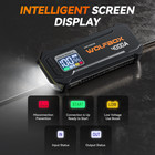 Wolfbox Js24 4000a Portable Jump Starter Battery Pack Power Bank W  Led Display