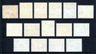 Antigua     Scott 107-121     1953-56 Qeii Pictorial Set     Mh     Scv  73