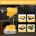360w Cordless Heat Gun Hot Air Gun For Dewalt 20v Max Lithium Battery W4 Nozzles