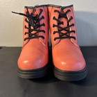 Girls Kids Combat Boots Side Zipper Fashion Fall Winter Riding Boots Ankle Boots