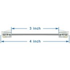 3 Inch Short Telephone Cord Phone Cable Wall Phone Cord For Landline Rj11 6p4   