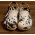 Crocs Classic Marbled Clogs Youth Size C11 Black White