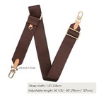 Multi Pochette Accessories Replacement Adjustable Crossbody Wide Cavas Strap    