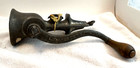 Vtg Universal no 2 Cast Iron Food   Meat Grinder Made In Usa 2 Extra Blade Decor