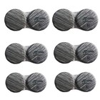  6 Pack Wood Grain Contact Lens Case  Contact Lens Box Holder Container Soak 
