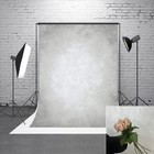 5x7ft Grey Portrait Photography Backdrops Solid Texture 5x7ft  Tt-s0314