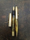 Rare    Vtg Pelikan 500 Tortoiseshell Gold Set 14ct  Km Nib Fp And Vp