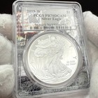 Proof 2019  1 Silver Eagle Pcgs Pr70dcam Rare Apollo Holder Spotless 1 Of 82
