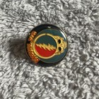Grateful Dead Pin Vintage Steal Your Face Gd Pinback Badge Late 1970 s - 1980 s