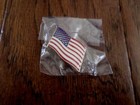 U s a American Wavy Flag Hat Pin Lapel Pin Double Post Pin