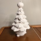 Ceramic Bisque Ready To Paint 12    Mantle Christmas Tree Halloween Pumpkin