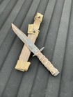 Us Gi Usmc Issued Military Ontario Knife Co Okc 3s Bayonet Combat W  Scabbard