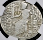 Large Silver Roman Coin 57bc-13bc Ngc Graded Tetradrachm Zeus Ancient Greece