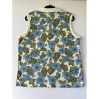 Vintage Y2k Classic Elements Woman Floral Sleeveless Top Size 16 18